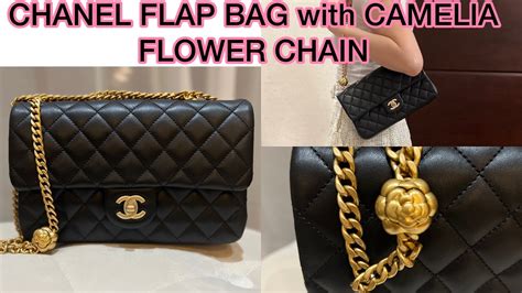 chanel camellia shoulder bag|chanel flap bag sizes.